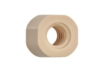 dryspin® injection-moulded lead screw nuts, cylindrical, thread cut, JSRM