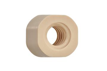 dryspin® injection-moulded lead screw nuts, cylindrical, thread cut, DST-JSRM