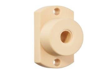 dryspin® flange lead screw nut with spanner flat, thermoplastic ACME, JFRI