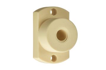 dryspin® lead screw nut with spanner flat, thermoplastic ACME, WFRI