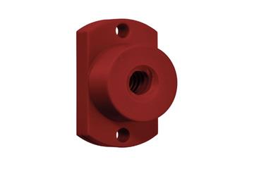 dryspin® flange lead screw nut with spanner flat, thermoplastic ACME, RFRI