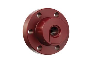 drylin® trapezoidal lead screw nut with flange, anti backlash, RFRM