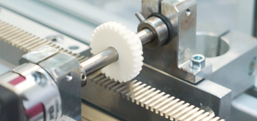 3D printed gear in testing