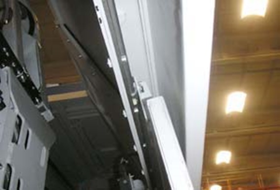 Sliding magazine doors