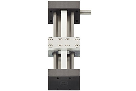 Toothed belt axis