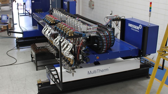 Messer cutting unit