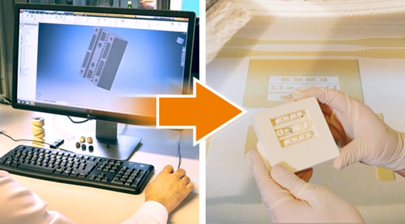 Tạo mẫu nhanh bắt đầu từ mô hình 3D