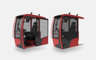 Cabin xe nâng hàng của Lochmann