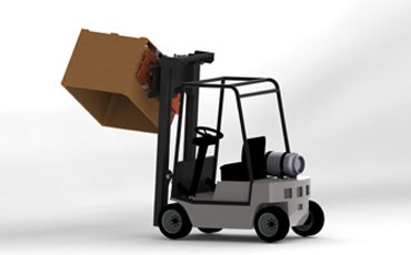 Xe nâng hàng của Sorter