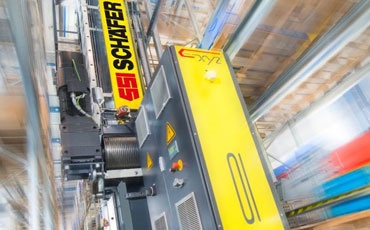 readycable trong hệ thống lưu trữ và lấy hàng của SSI Schäfer