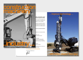 Brochure máy móc xây dựng