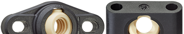Spherical lead screw nuts