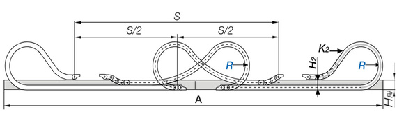 Two reverse gliding applications