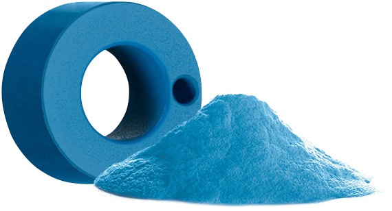 Phôi với lớp phủ iglidur IC-05 và bột phủ iglidur IC-05