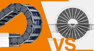 Hệ thống xích dẫn cáp thay vì tang trống cáp động cơ