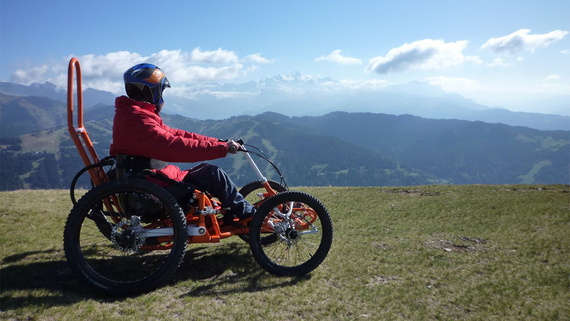 Quadrix all-terrain wheelchair
