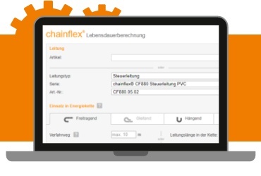 Công cụ tính tuổi thọ vận hành chainflex