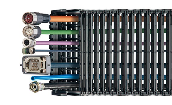 Các hệ thống xích dẫn cáp readychain sẵn sàng lắp đặt