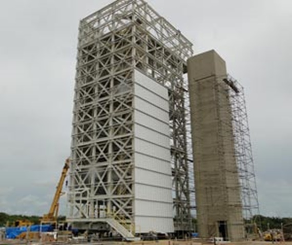 Rocket launching site