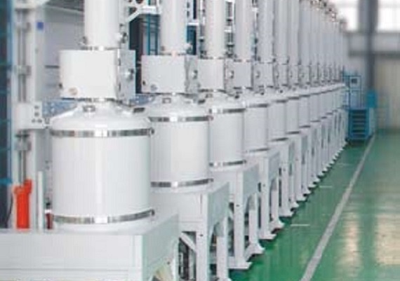 đơn vị tuyến tính ống đơn easytube trong nhà máy silicon năng lượng mặt trời