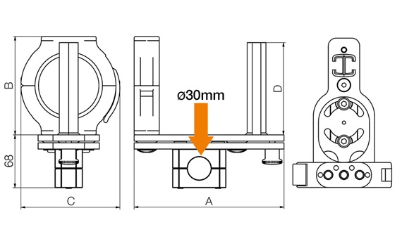 Bản vẽ kỹ thuật bộ trao đổi nhanh triflex R