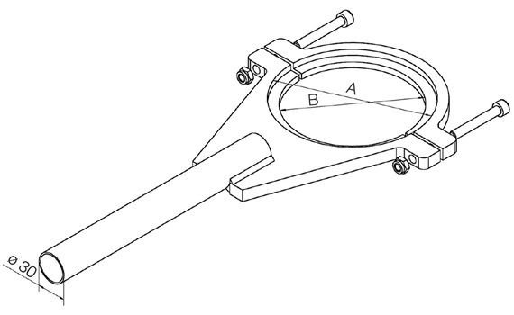 Bản vẽ kẹp trục 6