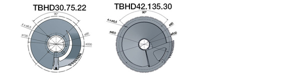 Kích thước cài đặt twisterband HD giảm áp lực